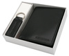 Gift set: leather wallet and keychain PETERSON PTN SET-M-N4-KCS