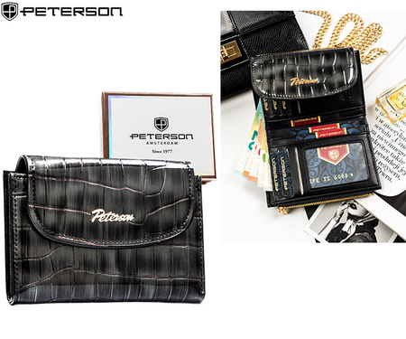 Portfel damski eko PTN-POR-05-CB Gray