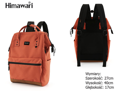 Spacious Urban Backpack Himawari with Laptop Compartment and USB Port 124-13