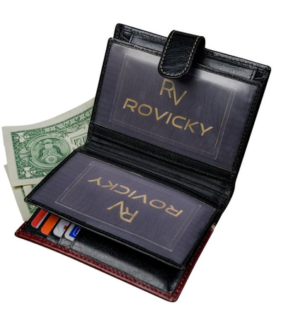 ROVICKY 331-RBA-D RFID leather wallet