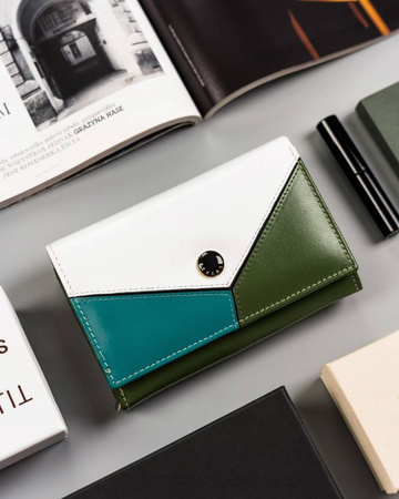 Portfel skórzany RFID PETERSON PTN RD-22-GCL-Y