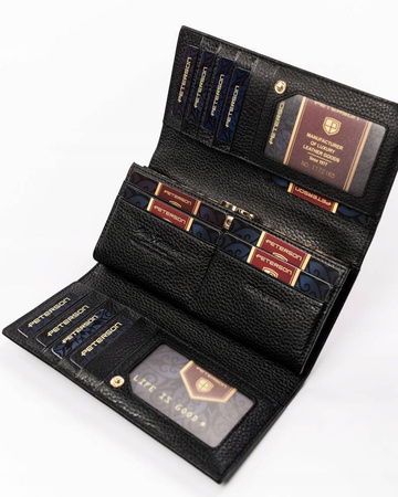PETERSON PTN BC-490 RFID leather wallet