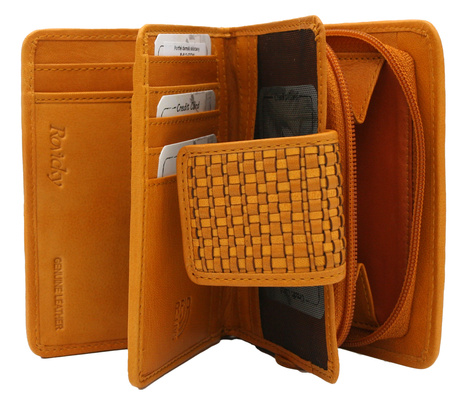 Leather wallet RFID ROVICKY R-613-DDW