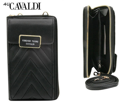 Torebka-portfel PU M-10-7494 Black