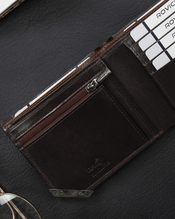 ROVICKY N993-RVTM-GN RFID leather wallet