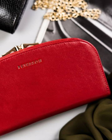 PETERSON PTN 42123-SG RFID leather wallet