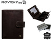 Men's leather wallet N62L-RVT-3227 D.Brown