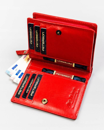 PETERSON PTN 2549-BO RFID leather wallet