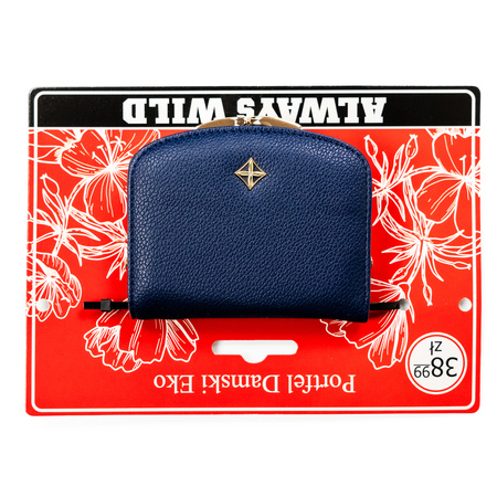 Portfel damski na blistrze PP-SF-1830-A-BL Navy