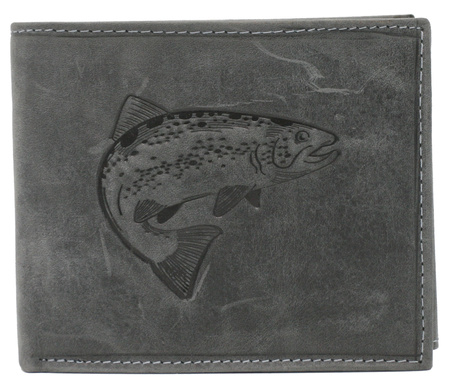 Portfel męski skórzany na blistrze N992-CHM-BL Black