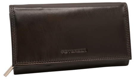 Portfel damski skórzany PTN RD-07-NGV Brown