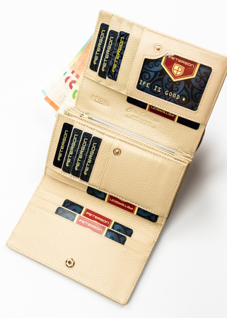 Portfel damski PTN PS112-MLF Beige