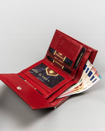 PETERSON PTN RD-18-GCL-S RFID leather wallet