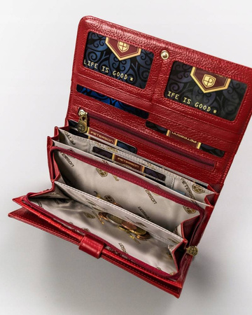 PETERSON PTN 421077-SG RFID leather wallet