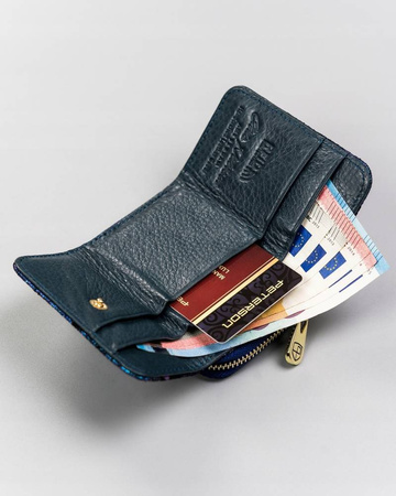 PETERSON PTN 423229-ONBF RFID leather wallet