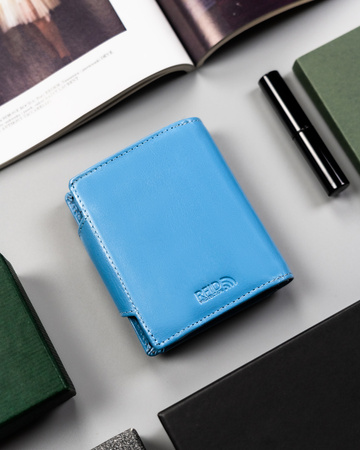 Portfel damski skórzany PTN 2517-BO Blue