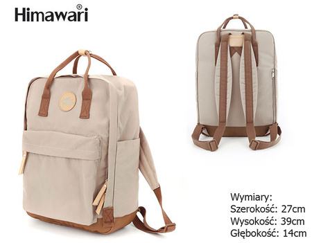 Himawari Okta City Backpack with Laptop Pocket H1084-09