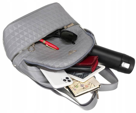 DAVID JONES 6942-2 eco leather backpack