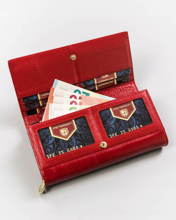 PETERSON PTN 42100-SG RFID leather wallet