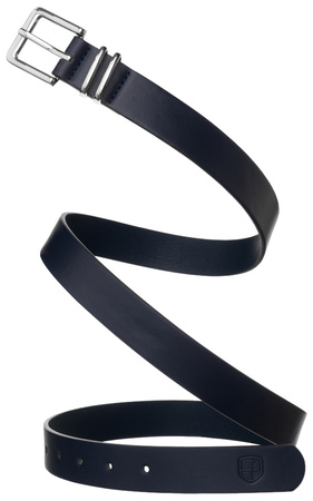 Pasek damski wąski PTN STU-15S1 Navy