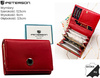 Portfel damski skóra naturalna+PU PTN PS445-HNL Red
