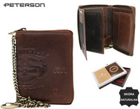 PETERSON PTN N4C-03-HWM-1247 men's RFID leather wallet