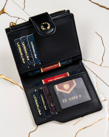 Portfel damski PU PTN 012-WEI Black