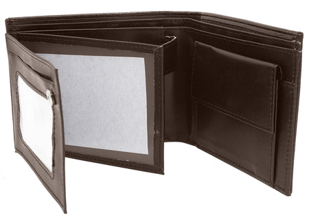 Portfel męski PU F18-PAL41-BL Brown