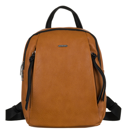 Plecak z eko skóry R-PL-6727 Camel