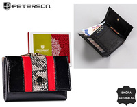 PETERSON PTN ST-412 RFID leather wallet