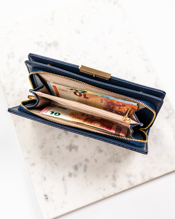 Portfel damski skórzany PTN 76112-BFBC Red