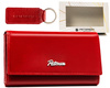 Gift Set: Leather Wallet and Keyring Peterson PTN SET-D-68-KCS RED