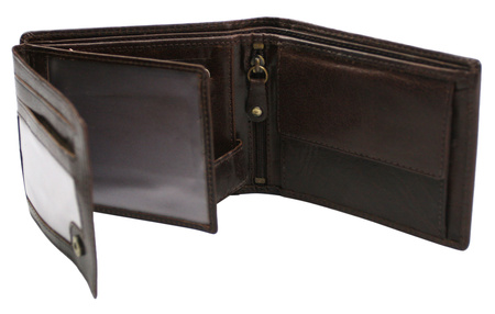 Portfel męski skórzany PTN N992-BUF Brown