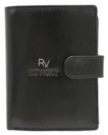 Leather wallet RV-7680278-5-L-BCA Black
