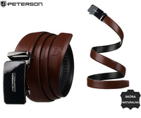 Pasek automat skórzany PTN A007