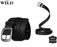 Pasek skórzany ALWAYS WILD LADY NO.4 Black