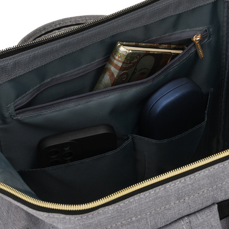 Plecak PTN ALFA Navy+Pink