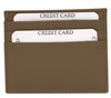 Skórzane etui na karty CC323-ACL L.Beige