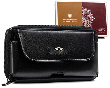 Saszetka skórzana PTN CPR-043-HUNT Black