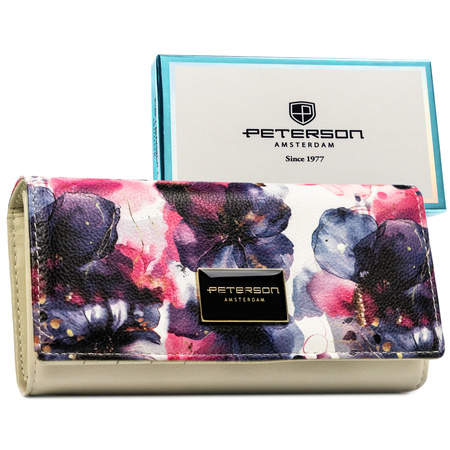 Portfel skóra + PU PTN PX27-PF1 Rose