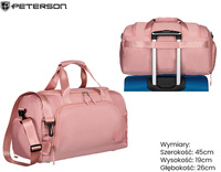 Torba podróżna PTN 24427 Pink