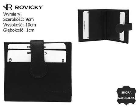 Skórzane etui na klucze C003-AGN Black