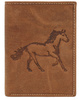 Portfel męski skórzany Blister N4-CHM-HORSE-BL Cognac