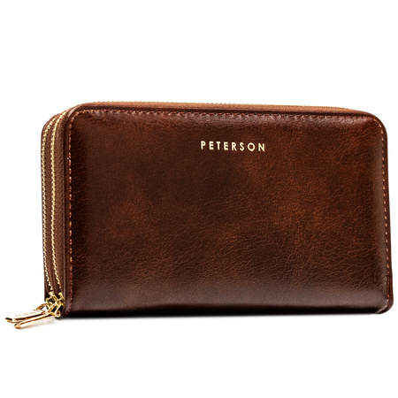 Portfel damski PU PTN 007-HF Brown
