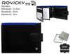 Portfel skórzany RFID ROVICKY N992L-RVT Black+Navy