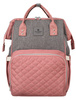Plecak do wózka PTN MB3 Gray+Pink