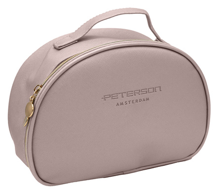 Leatherette make-up bag PETERSON PTN KOS-DA-4