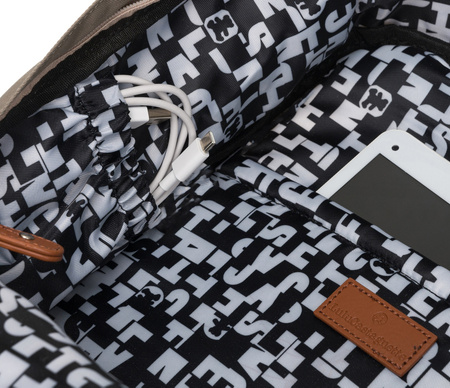 LULUCASTAGNETTE NANO textile backpack