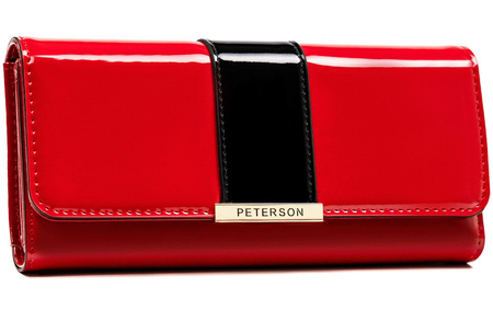 PETERSON PTN 006-LAK RFID eco leather wallet