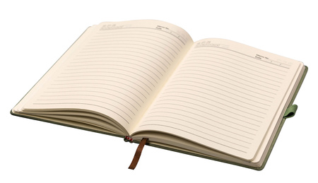 Notes w linie A5 Green